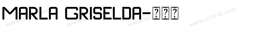 Marla Griselda字体转换